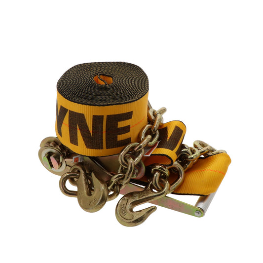 3" by 30' Chain Anchor Ratchet Strap - Kinedyne